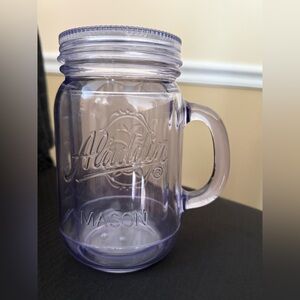 Aladdin Insulated Mason Jar Tumblers Mugs 20 Oz Clear No Straw